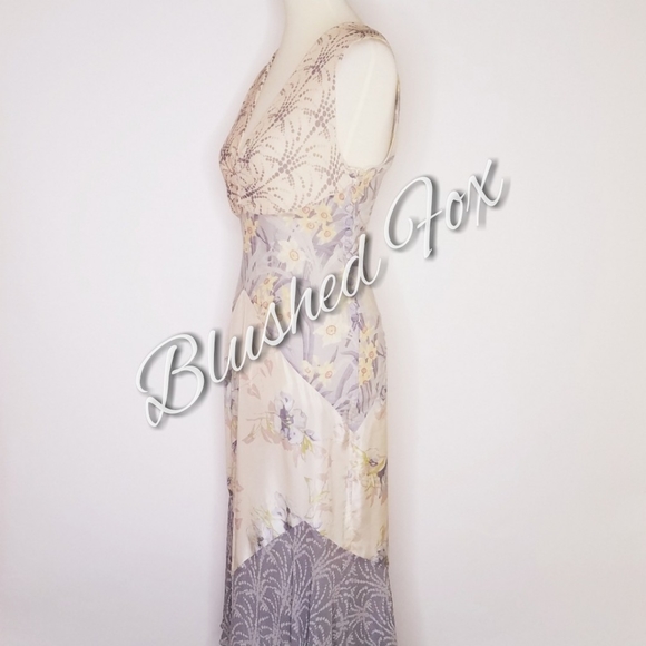 Vintage Chloe Silk Dress Stella McCartney Chloe Floral Boho Dress - Picture 3 of 9